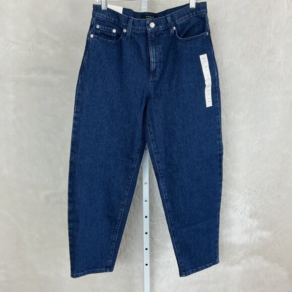 Banana Republic Factory High Rise Barrel Ankle Jean NWT 29/8 - Picture 1 of 5
